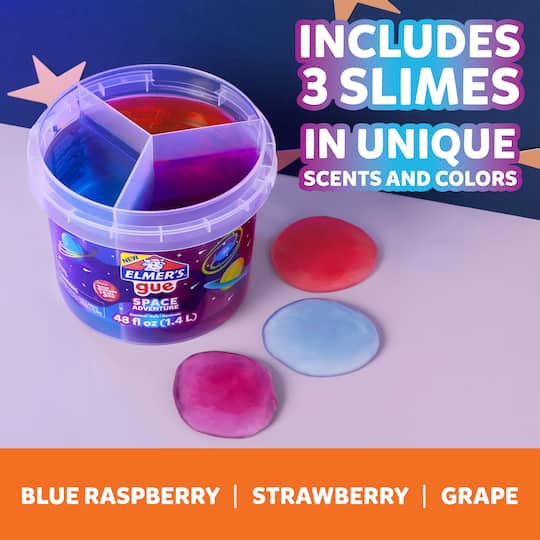 Elmer's® 3lb. Space Adventure Slime Bucket